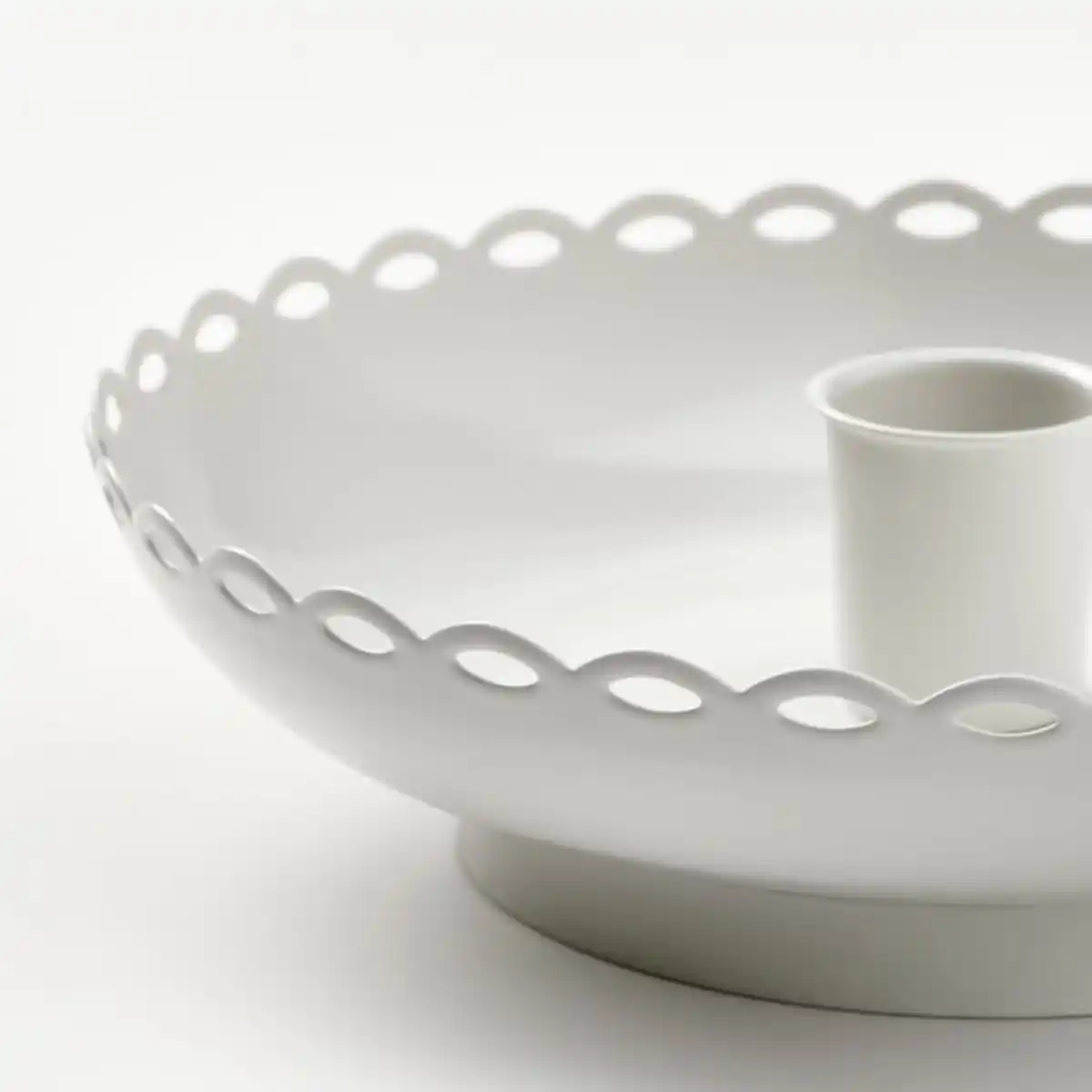 Bild 4 von TURTURDUVA Kerzenständer, elfenbeinweiß, 4 cm