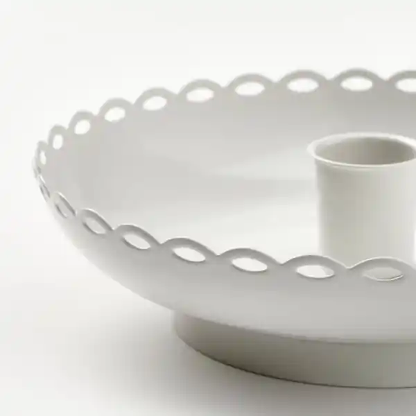 Bild 4 von TURTURDUVA Kerzenständer, elfenbeinweiß, 4 cm