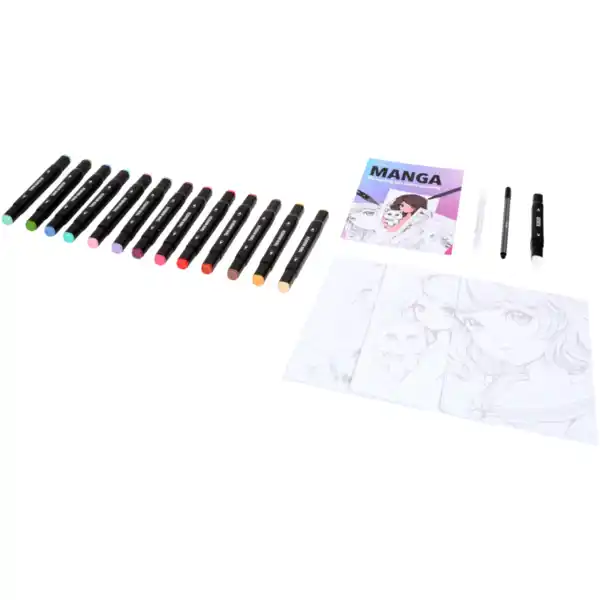 Bild 1 von Manga-Ausmalset