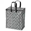 Bild 1 von KNALLA Tasche, schwarz/weiß, 40x25x47 cm/47 l