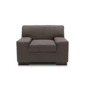 Mid.you Sessel, Graubraun, Textil, Wenge, Uni, 101x74x85 cm, Made in EU, FSC Mix, Wohnzimmer, Sessel, Polstersessel