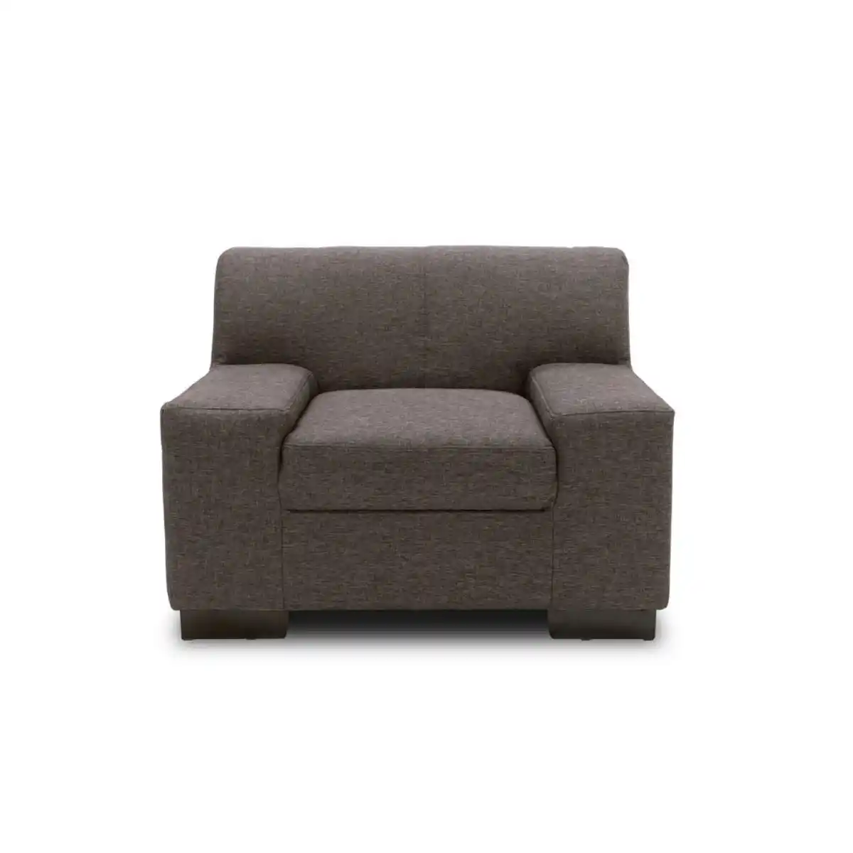 Bild 1 von Mid.you Sessel, Graubraun, Textil, Wenge, Uni, 101x74x85 cm, Made in EU, FSC Mix, Wohnzimmer, Sessel, Polstersessel