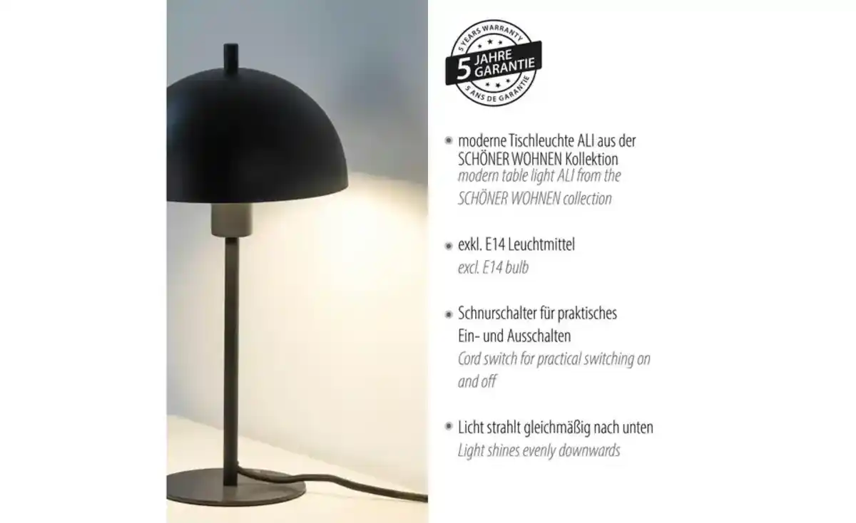 Bild 4 von SCHÖNER WOHNEN Tischleuchte