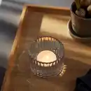 Bild 2 von RÄFFELBJÖRK Teelichthalter, perlmuttfarben, 5 cm