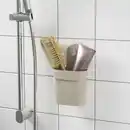 Bild 2 von ÖBONÄS Behälter mit Saugnapf, graubeige