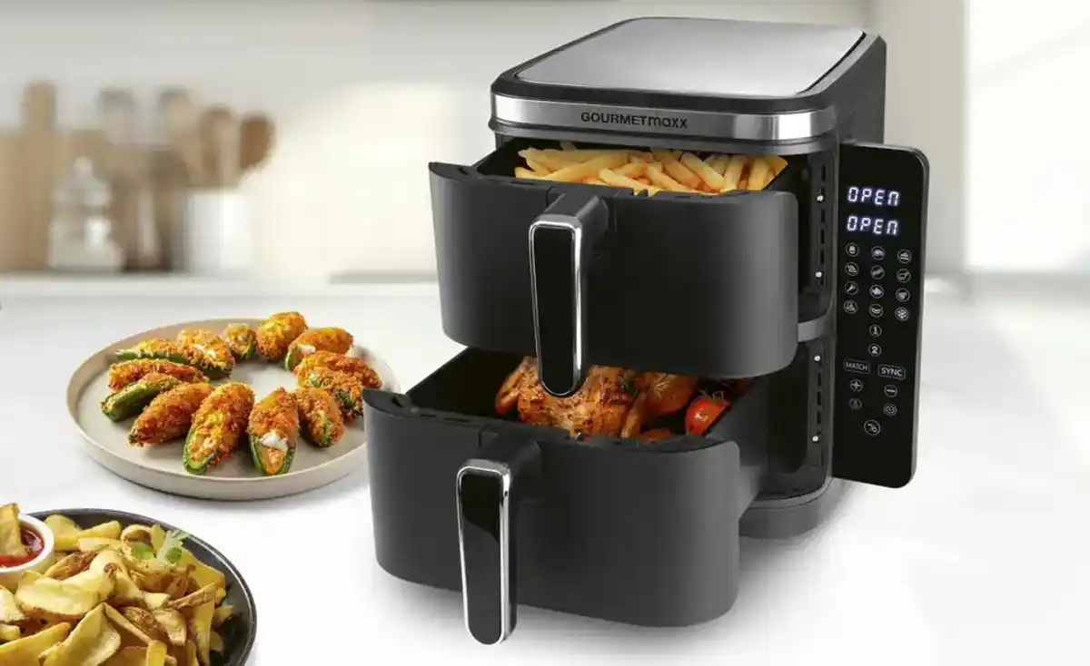 Bild 1 von GourmetMaxx Heißluft-Fritteuse 15305