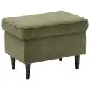 Bild 1 von Mid.you Hocker, Olivgrün, Textil, rechteckig, 63x43x42 cm, Wohnzimmer, Hocker, Sitzhocker