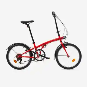BTWIN Klapprad 20 Zoll Fold 120 rot