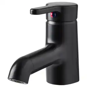 SALJEN Mischbatterie/Waschbecken, schwarz