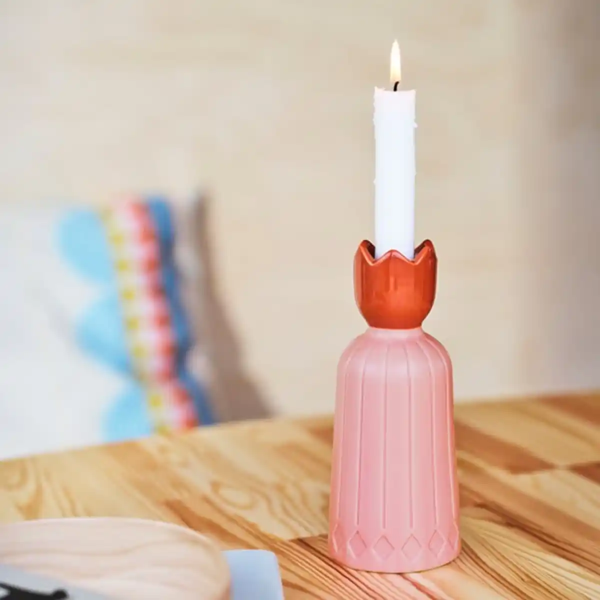 Bild 3 von OMMJÄNGE Kerzenständer/-halter, 20 cm