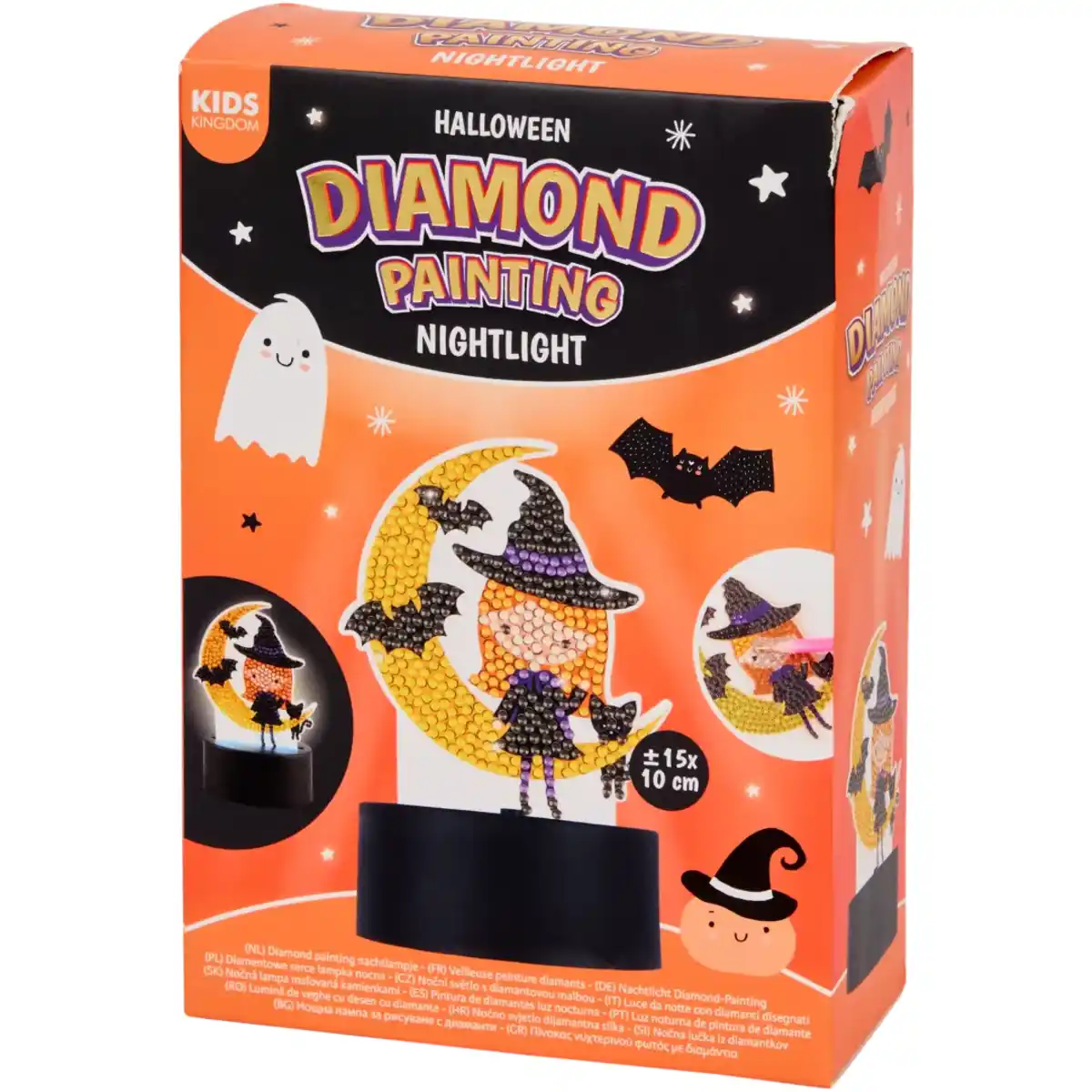 Bild 1 von Kids Kingdom Diamond Painting Nachttischlampe Halloween