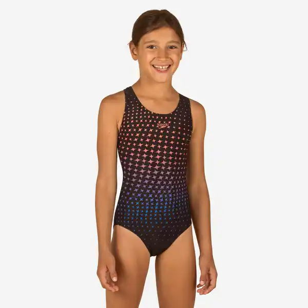 Bild 1 von SPEEDO Badeanzug Mädchen Speedo - Splashback Sterne schwarz