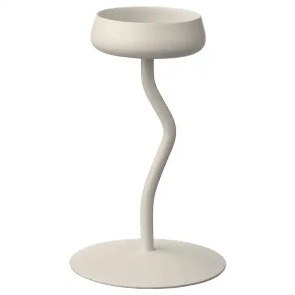 Bild 1 von SILVERPÄRON Blockkerzenhalter, weiß, 20 cm