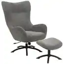 Bild 1 von Carryhome Sesselset, Anthrazit, Textil, 76x105x86 cm, Wohnzimmer, Sessel, Relaxsessel