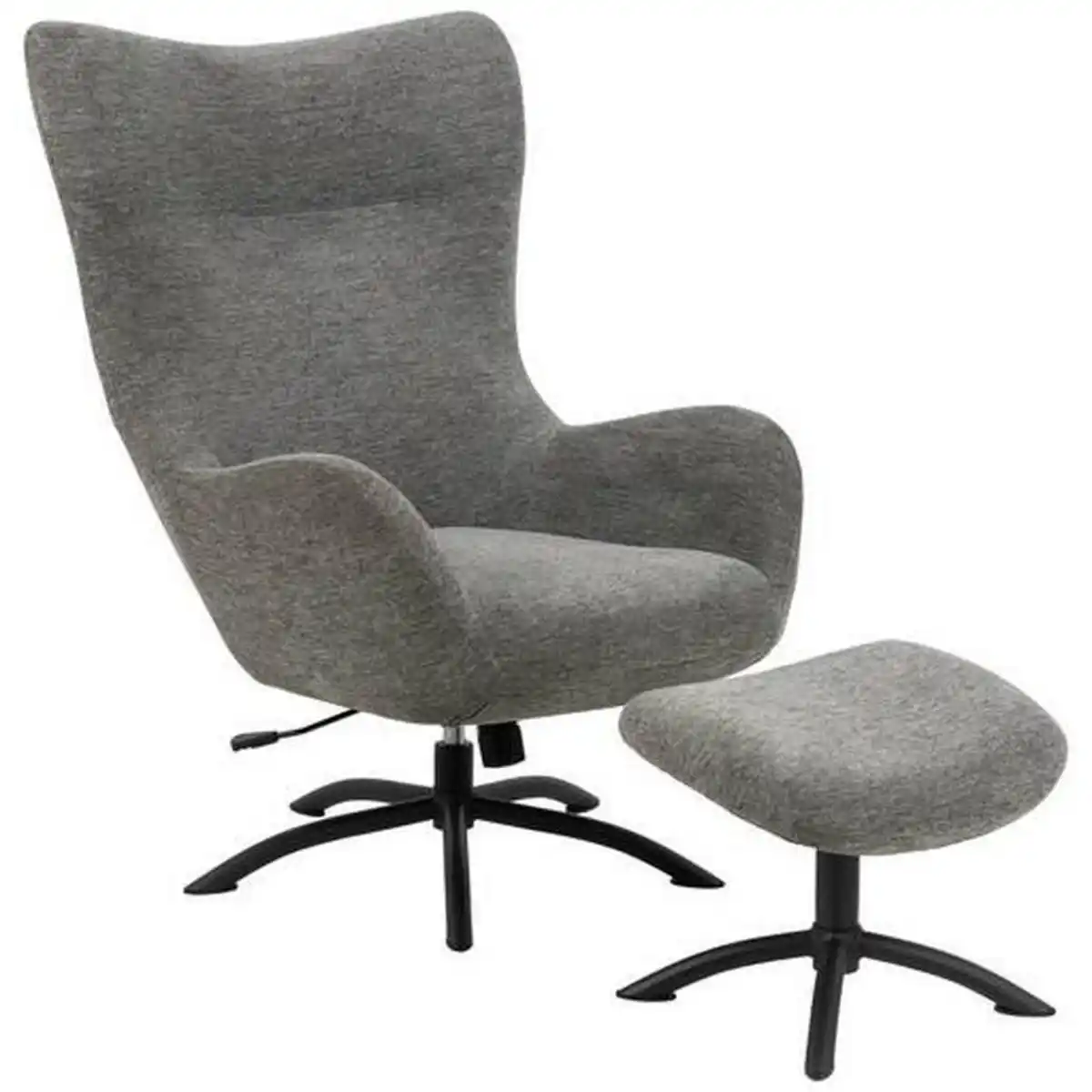 Bild 1 von Carryhome Sesselset, Anthrazit, Textil, 76x105x86 cm, Wohnzimmer, Sessel, Relaxsessel