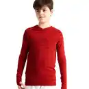 Bild 1 von KIPSTA Kinder Fußball Funktionsshirt langarm wärmend ‒ Keepdry rot