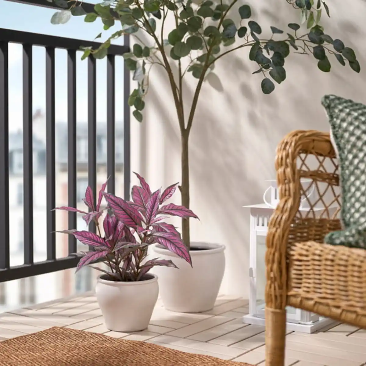 Bild 3 von FEJKA Topfpflanze, künstlich, drinnen/draußen Otternkopf, 15 cm