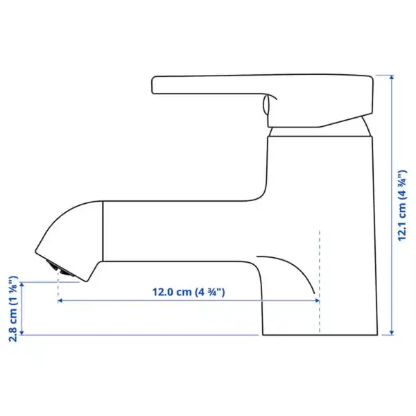 Bild 4 von BERGVATTNET Mischbatterie/Waschbecken