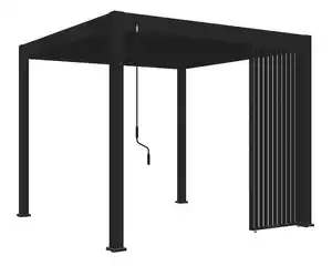 Pavillon-Seitenteil ca. 93x235 cm Anthrazit, Anthrazit
