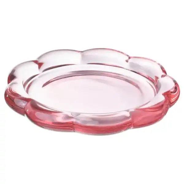 Bild 1 von BLADFÅGEL Kerzen-/Dekoschale, rosa, 11 cm