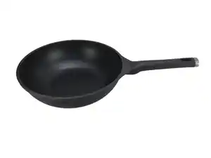 Wok Black Line in Schwarz Ø ca. 30cm, Schwarz