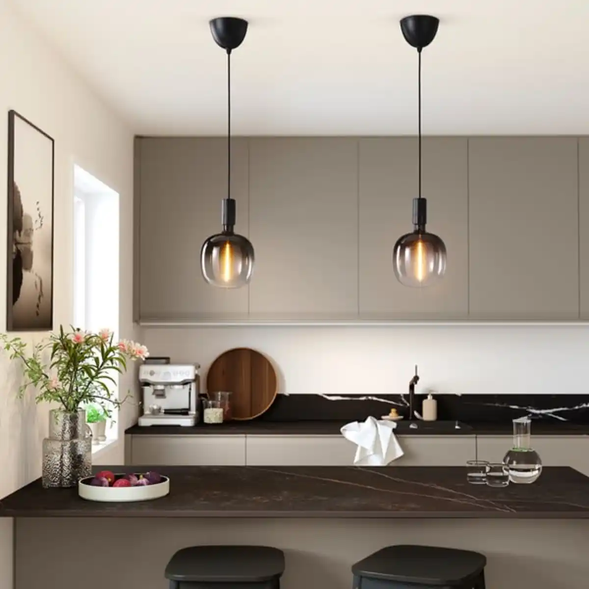 Bild 3 von MOLNART LED-Leuchtmittel E27 200 lm, röhrenförmig schwarz/Klarglas, 185 mm