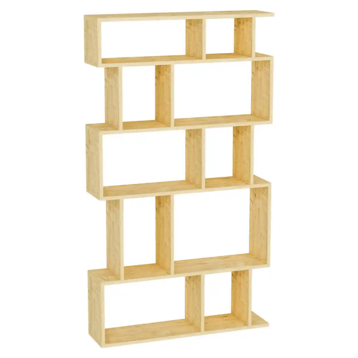 Bild 1 von Livetastic Regal Zurich, Eiche, Holzwerkstoff, 90x160x22 cm, Wohnzimmer, Regale, Bücherregale