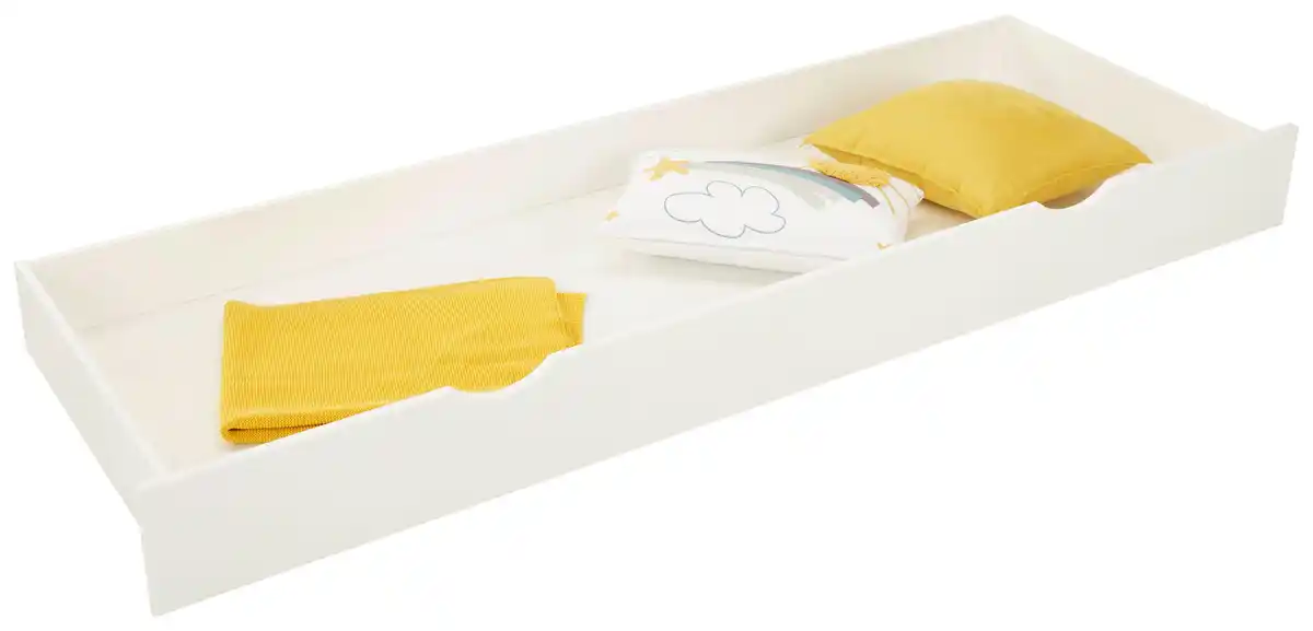 Bild 1 von Bettschubkasten Denis in Weiß, Weiß