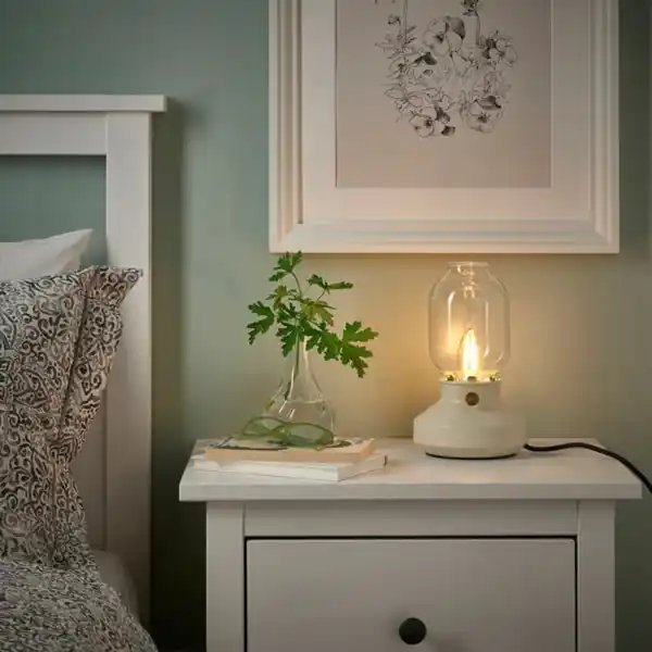 Bild 2 von LUNNOM LED-Leuchtmittel E14 210 lm, dimmbar/kerzenförmig Klarglas braun