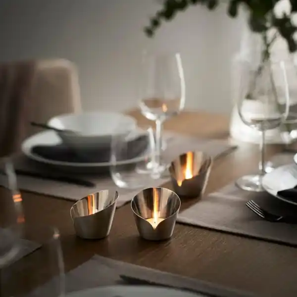 Bild 2 von PRAKTAND Teelichthalter, Edelstahl, 7 cm