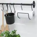 Bild 2 von HULTARP Stange, schwarz, 60 cm