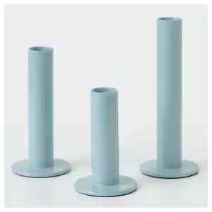 TUVKORNELL Kerzenhalter 3 St., blau