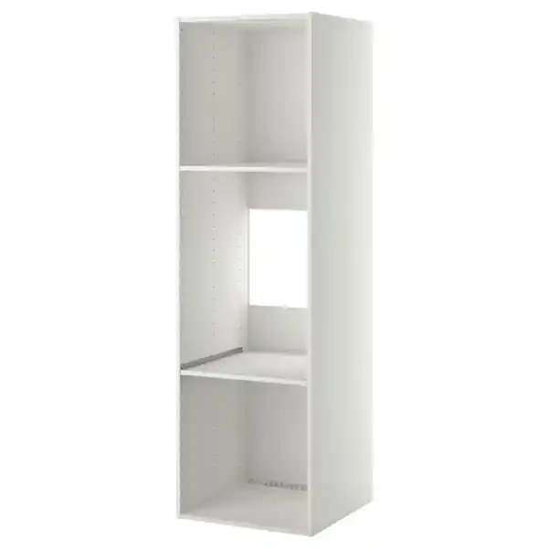 Bild 1 von METOD Korpus Hochschrank/Kühl-/Ofen, weiß, 60x60x200 cm