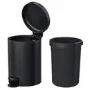 Bild 2 von GANSJÖN Abfalleimer, schwarz, 3 l