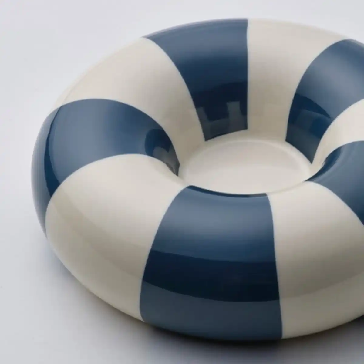 Bild 4 von TRÄDSTAM Teelichthalter, dunkelblau/weiß, 4 cm