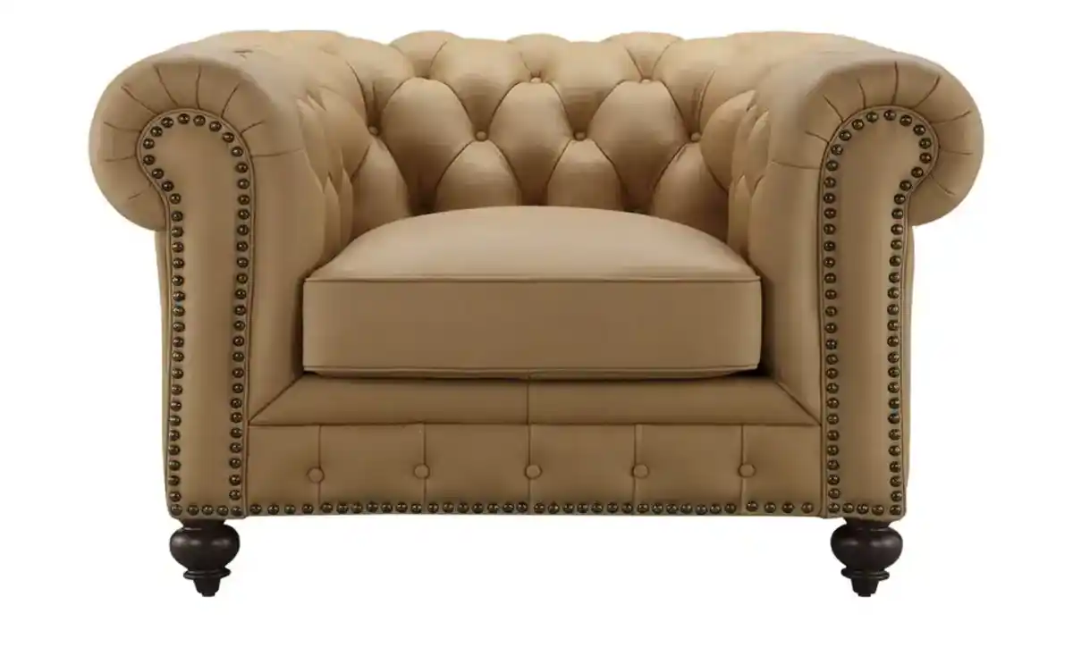 Bild 3 von uno Ledersessel im Vintage-Look Chesterfield