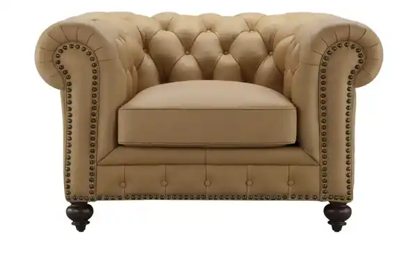 Bild 3 von uno Ledersessel im Vintage-Look Chesterfield