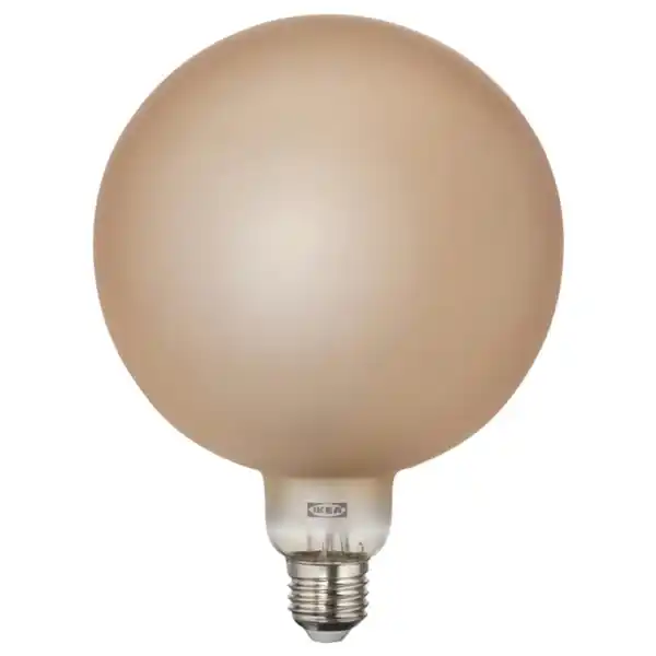 Bild 1 von MOLNART LED-Leuchtmittel E27 180 Lumen, rund matt/braun, 150 mm