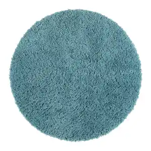 Badematte Chris Graublau Ø ca. 80cm, Graublau