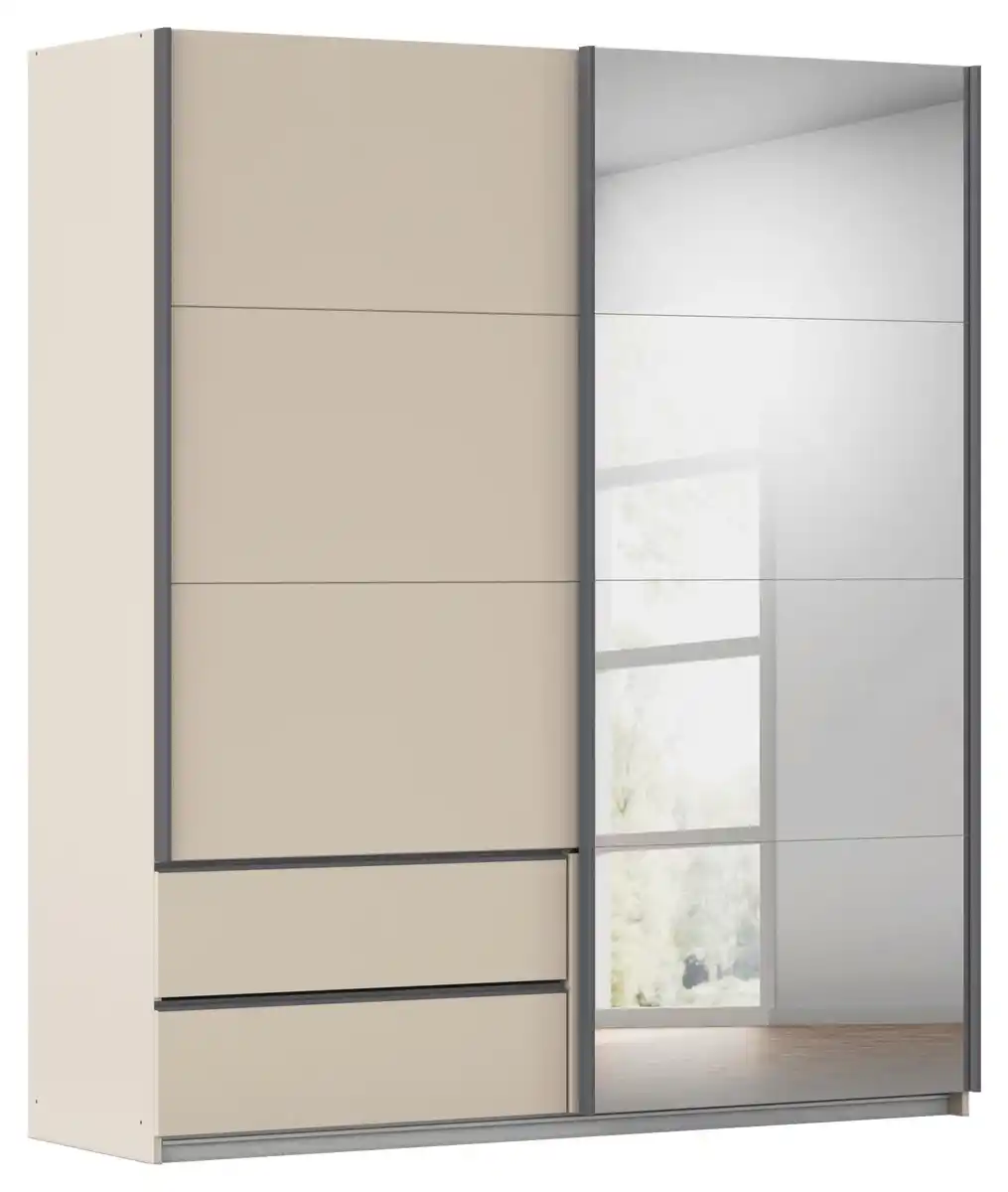 Bild 1 von Schwebetürenschrank Elara Champagnerfarben, Champagner