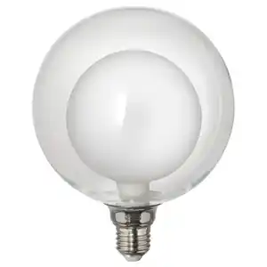 MOLNART LED-Leuchtmittel E27 200 lm, Doppelkugel Klarglas, 150 mm