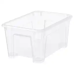 SAMLA Box, transparent, 28x19x14 cm/5 l