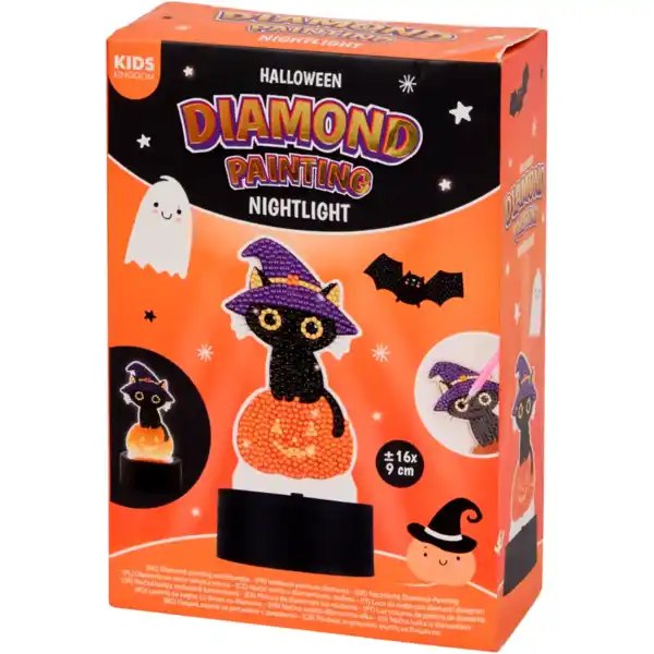 Bild 3 von Kids Kingdom Diamond Painting Nachttischlampe Halloween