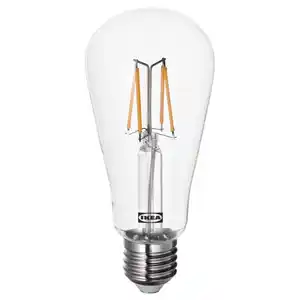 LUNNOM LED-Leuchtmittel E27 150 lm, tropfenförmig klar