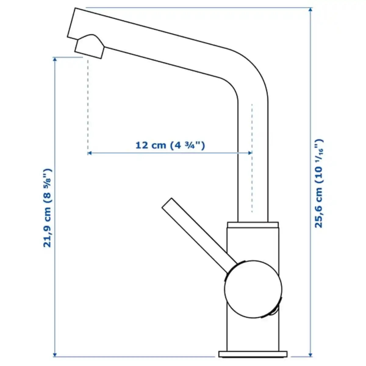 Bild 4 von LUNDSKÄR Mischbatterie/Waschbecken, verchromt