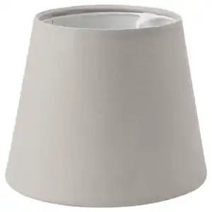 SKOTTORP Leuchtenschirm, hellgrau, 19 cm
