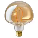 Bild 1 von MOLNART LED-Leuchtmittel E27 150 lm, Pilz Klarglas braun, 120 mm