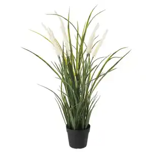 FEJKA Topfpflanze, künstlich, drinnen/draußen Dekoration/Gras, 9 cm