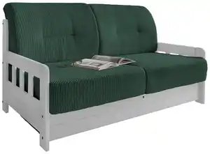 Schlafsofa Camino Holzkorpus Grün, Grün