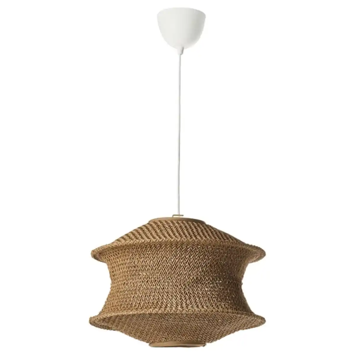 Bild 1 von BLÅSTÅNG / HAVSDJUP Hängeleuchte, beige/weiß, 45 cm